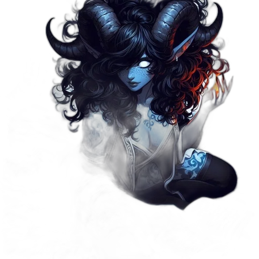 hair, mask, dragon, creature transparent PNG cut-out