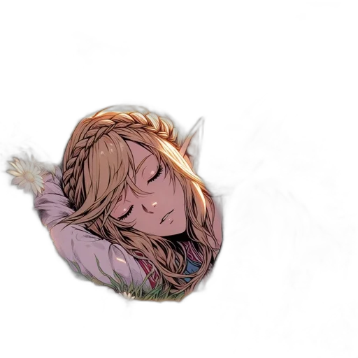 hair, crown, face, mask transparent PNG cut-out