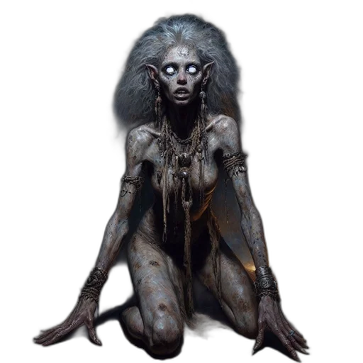 creature, mask, face, staff transparent PNG cut-out