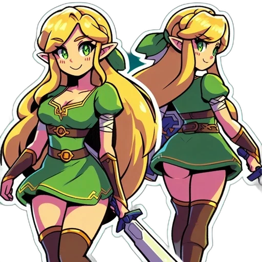 dress, sword, staff, weapon transparent PNG cut-out