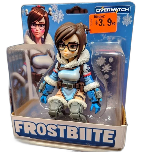 concept art, overwatch, toy, figurine transparent PNG cut-out