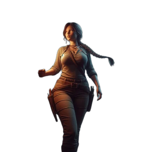dress, staff, jacket, concept art transparent PNG cut-out