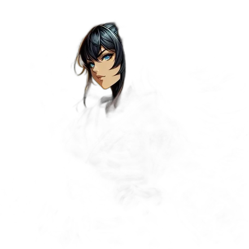 face, mask, staff, robot transparent PNG cut-out