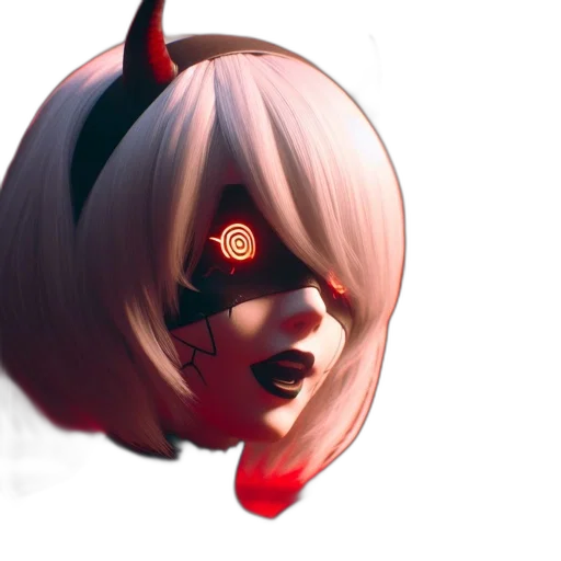 mask, face, creature, robot transparent PNG cut-out