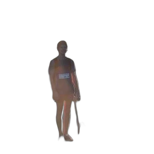 dress, robot, staff, creature transparent PNG cut-out