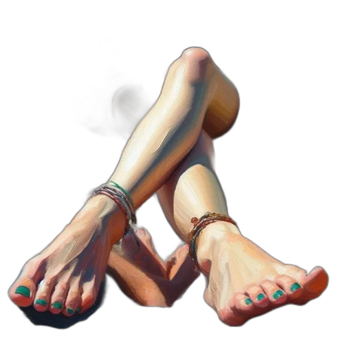 shoes, jewelry, staff, weapon transparent PNG cut-out