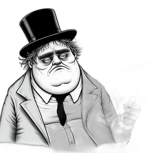 hat, cartoon, concept art, comic book art transparent PNG cut-out