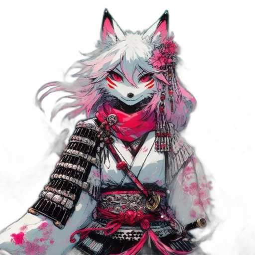 staff, mask, animal, fantasy art transparent PNG cut-out