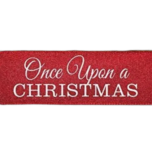 once, upon, christmas, heart-warming transparent PNG cut-out