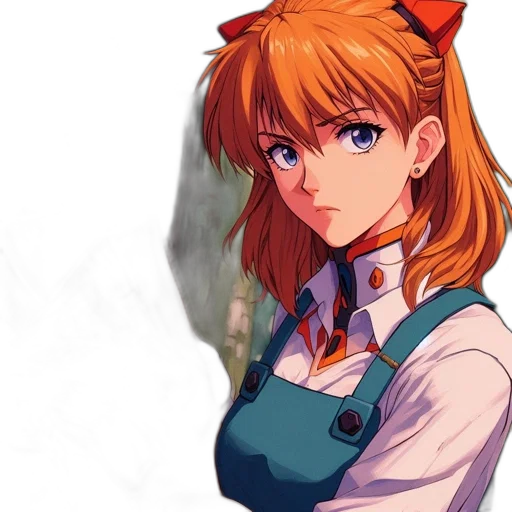 staff, face, dress, anime transparent PNG cut-out