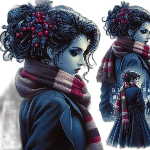 mask, concept art, comic book art, fantasy art transparent PNG cut-out