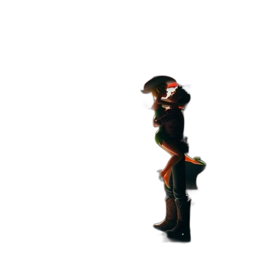 robot, staff, hat, weapon transparent PNG cut-out