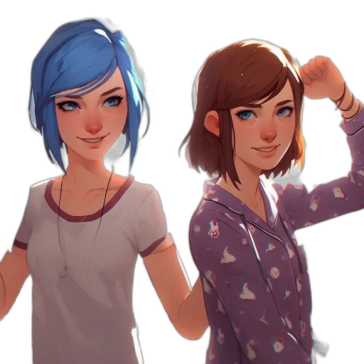 concept art, cartoon, anime, fantasy art transparent PNG cut-out