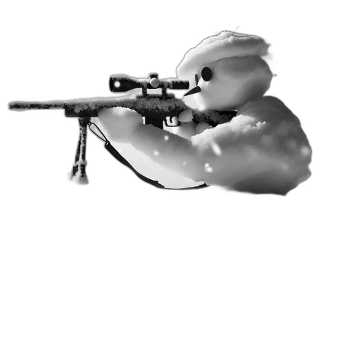 weapon, animal, staff, robot transparent PNG cut-out