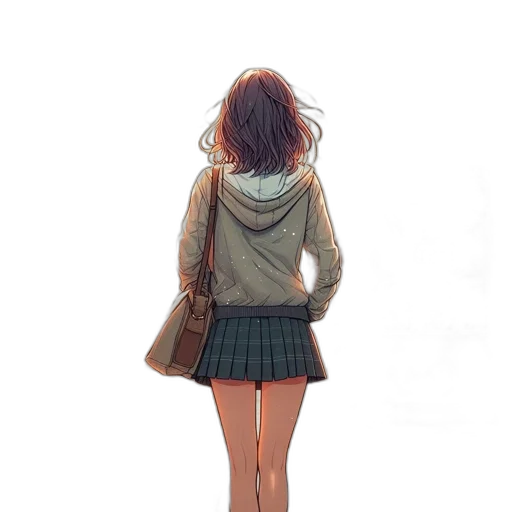 jacket, dress, shoes, umbrella transparent PNG cut-out