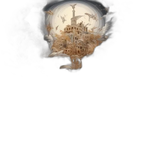 crown, mask, hat, staff transparent PNG cut-out
