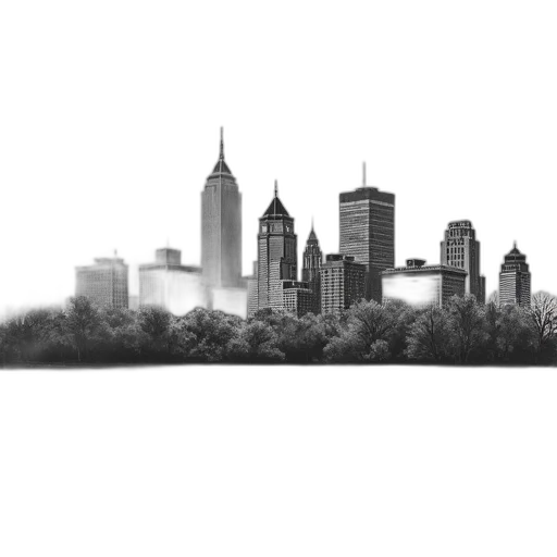 building, concept art, photorealistic, pencil sketch transparent PNG cut-out