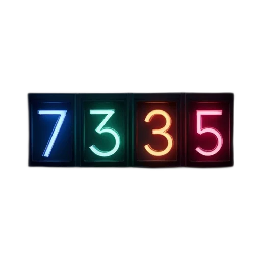 neon lights, neon, colorful, digital transparent PNG cut-out