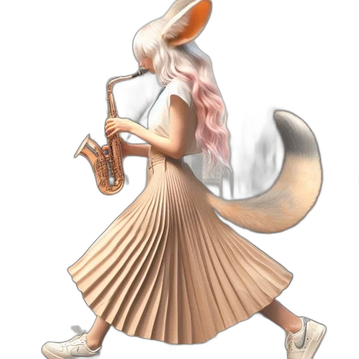 staff, dress, animal, creature transparent PNG cut-out