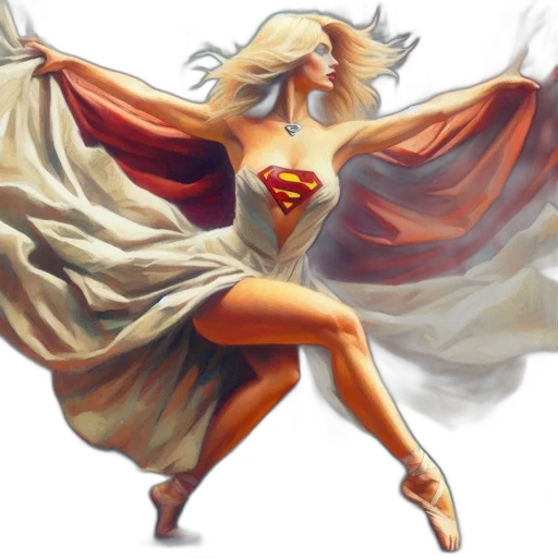 dress, comic book art, concept art, fantasy art transparent PNG cut-out