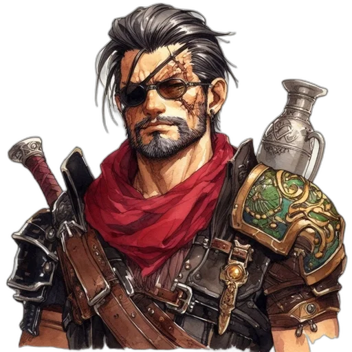 weapon, staff, sword, face transparent PNG cut-out