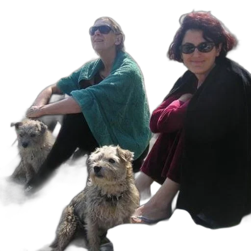 staff, photorealistic, two, women transparent PNG cut-out