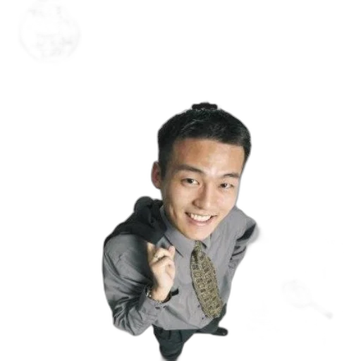 staff, jacket, face, creature transparent PNG cut-out