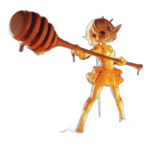 staff, weapon, creature, robot transparent PNG cut-out