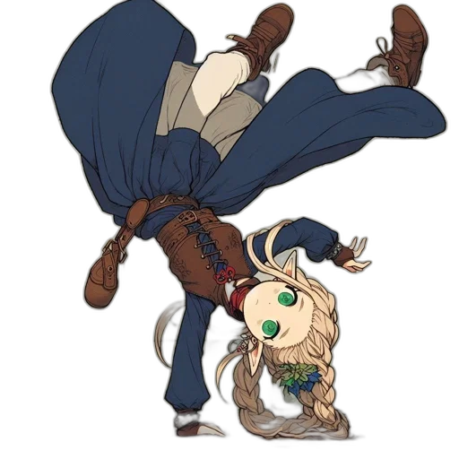 staff, jacket, weapon, creature transparent PNG cut-out