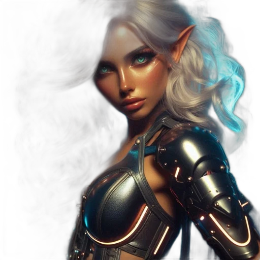 fantasy art, concept art, comic book art, photorealistic transparent PNG cut-out