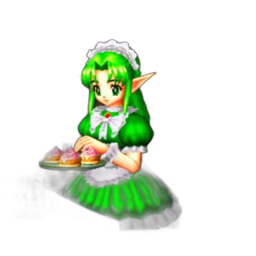 food, staff, dress, creature transparent PNG cut-out