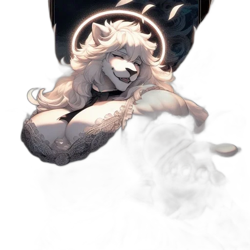 dragon, creature, mask, crown transparent PNG cut-out
