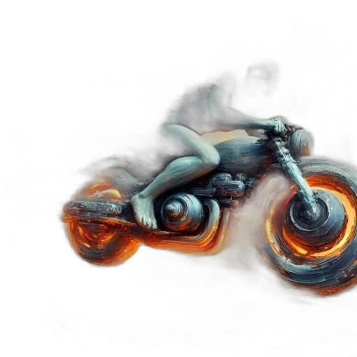 car, dragon, weapon, concept art transparent PNG cut-out