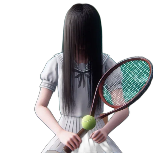 hair, dress, mask, face transparent PNG cut-out