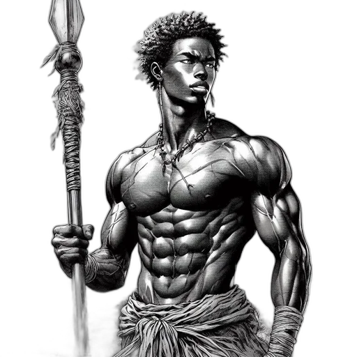 sword, weapon, staff, comic book art transparent PNG cut-out