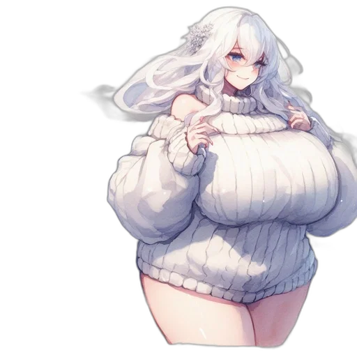 jacket, dress, creature, weapon transparent PNG cut-out