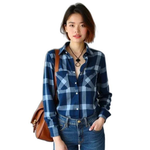 jacket, jewelry, photorealistic, woman transparent PNG cut-out