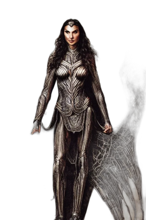 dress, fantasy art, concept art, comic book art transparent PNG cut-out