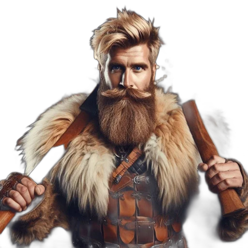 jacket, animal, hair, staff transparent PNG cut-out