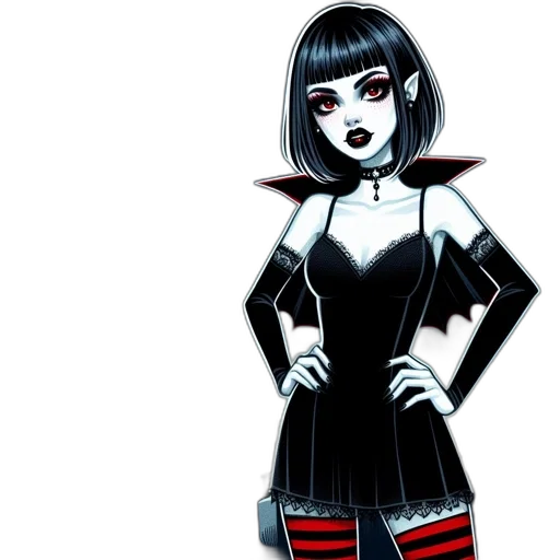 staff, dress, comic book art, concept art transparent PNG cut-out