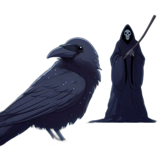 creature, staff, weapon, concept art transparent PNG cut-out
