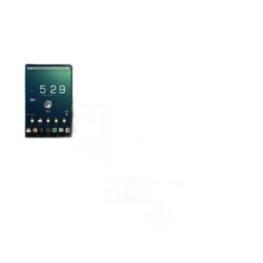 green, making, android, tablet transparent PNG cut-out