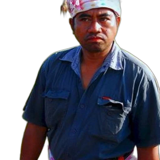 staff, hat, face, photorealistic transparent PNG cut-out