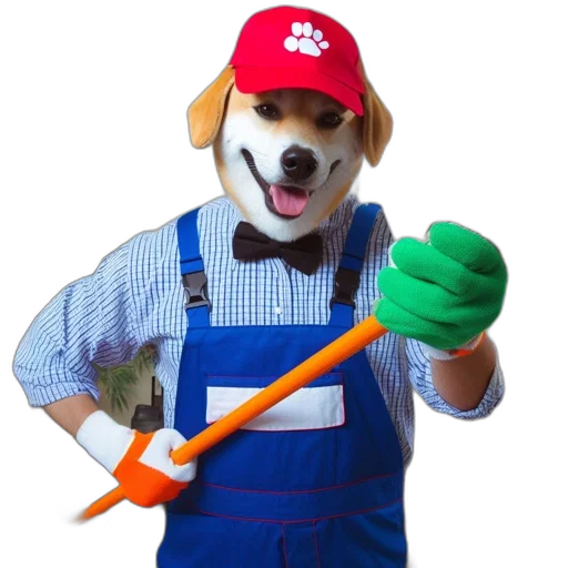 staff, animal, hat, weapon transparent PNG cut-out