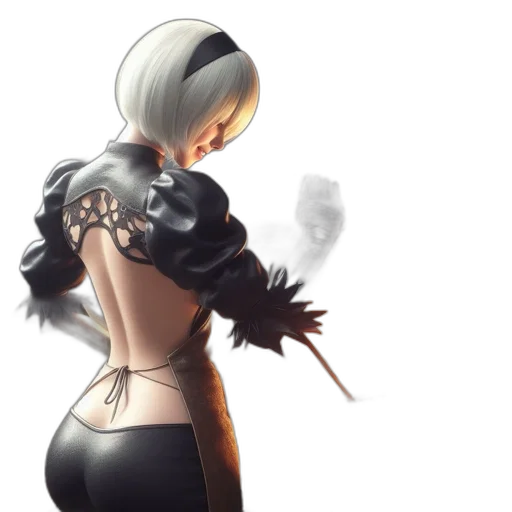 dress, staff, weapon, jacket transparent PNG cut-out