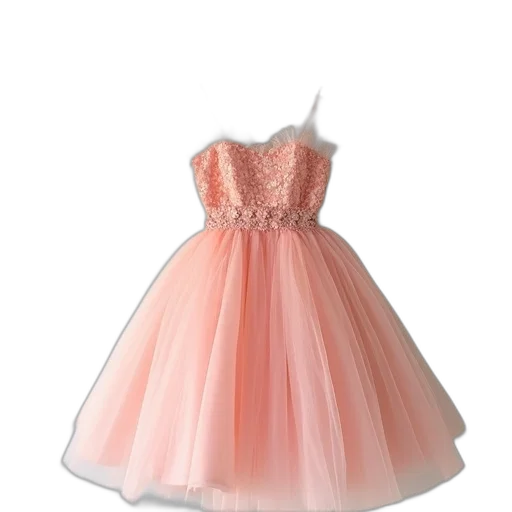 dress, 3d render, pastel, neon transparent PNG cut-out