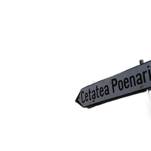 3d render, photorealistic, sign, pointing transparent PNG cut-out