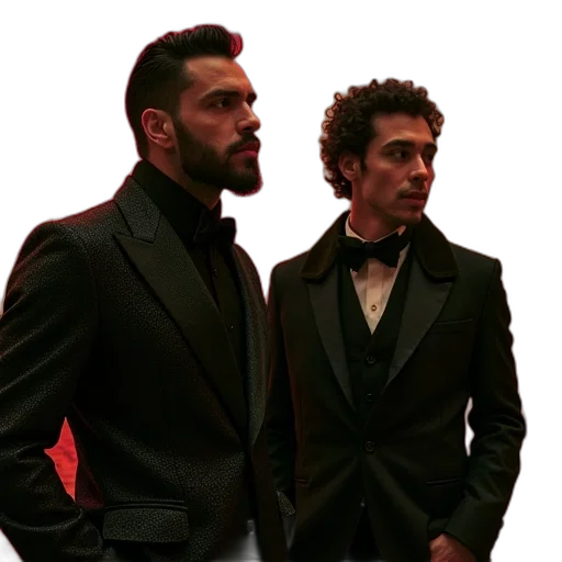 jacket, staff, concept art, gig transparent PNG cut-out