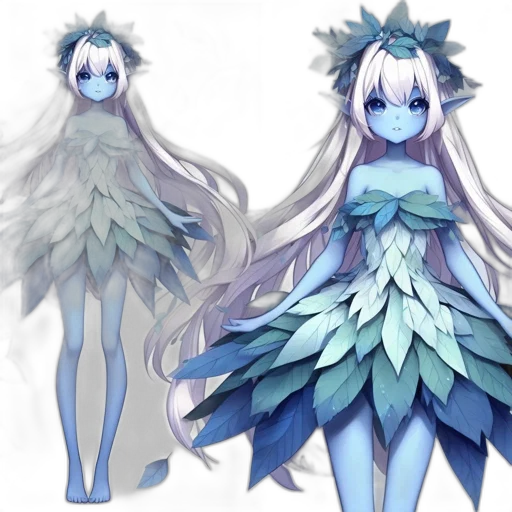 creature, dress, concept art, fantasy art transparent PNG cut-out