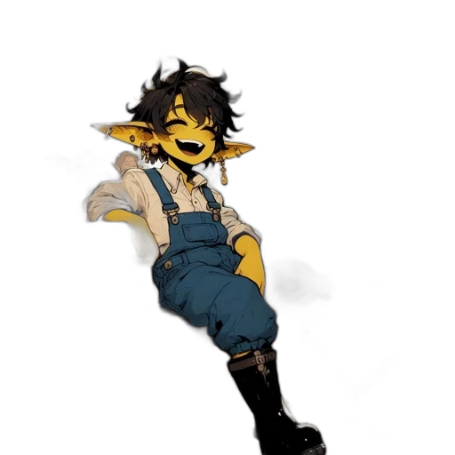 staff, jacket, mask, creature transparent PNG cut-out